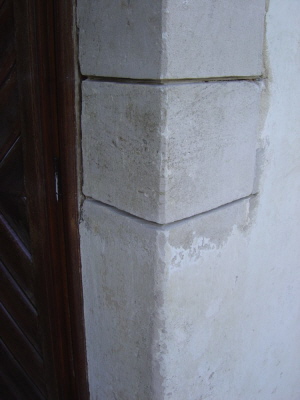 rechte Türleibung rechte Türleibung